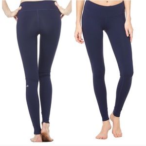 Navy high wasted all leggings